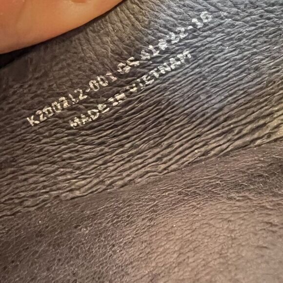 Camper Black Leather Block Heel Slip On Pumps - Picture 8 of 8